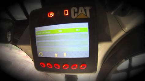 cat skid steer computer screen blank|cat skid loader display gone black.